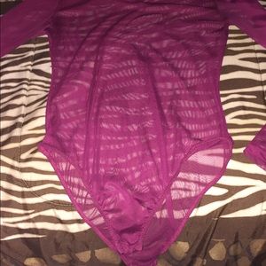 Long Sleeve mesh bodysuit